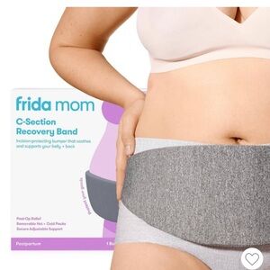 Frida Mom C-Section Recovery Band in Gray